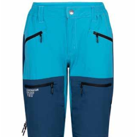 Women's hiking shorts light blue/navy