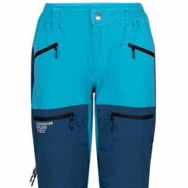 Women's hiking shorts light blue/navy