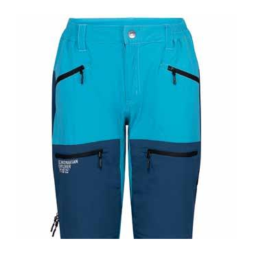 Women's hiking trousers light green/mint