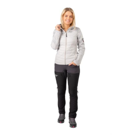 Women's hiking trousers dark gray/black