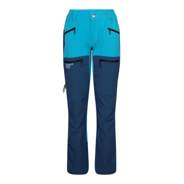 Women's hiking trousers light green/mint