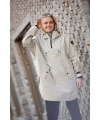 Regnponcho beige