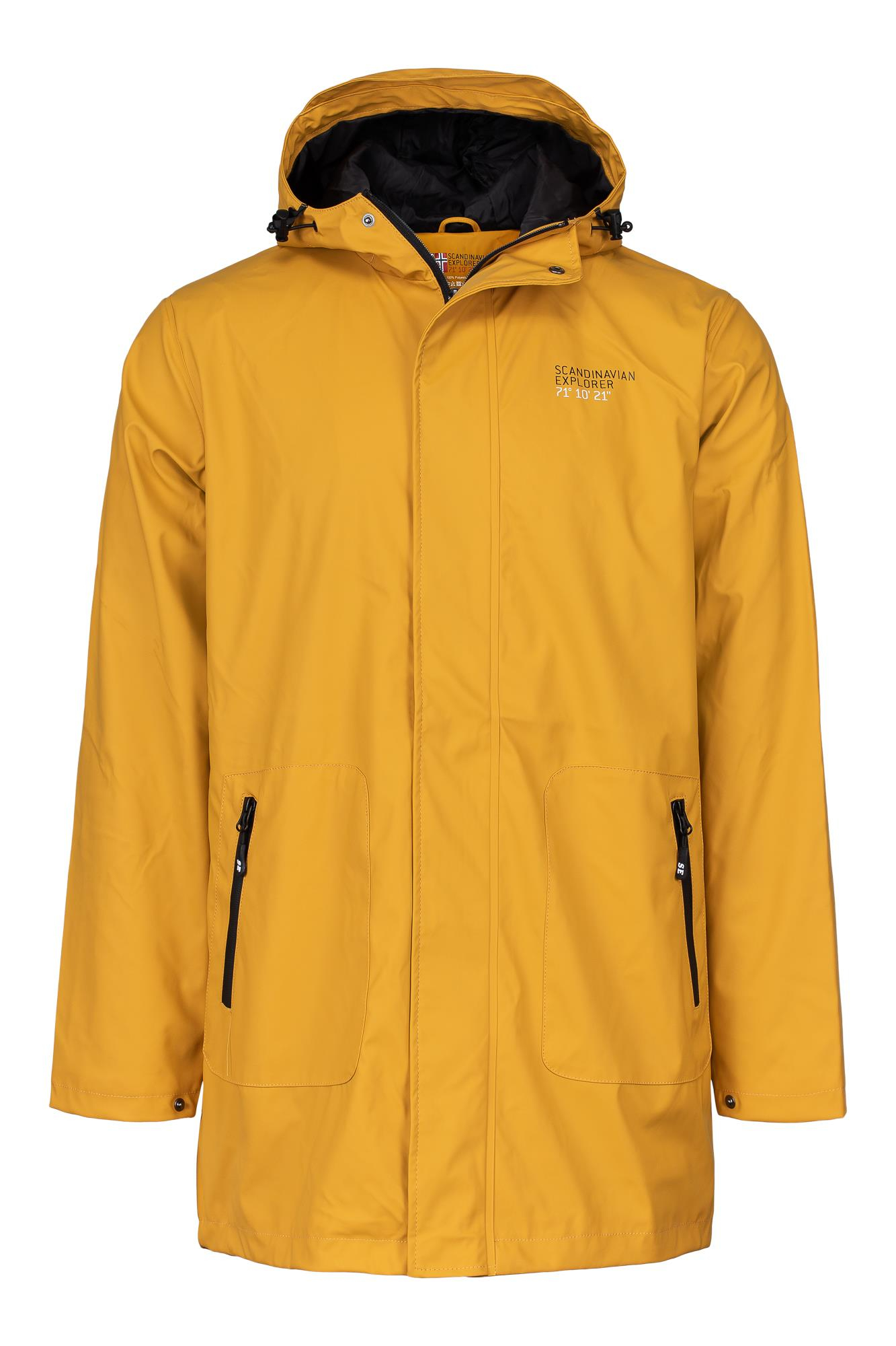 Rain coat unisex yellow