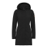 Rain coat melange lady black