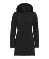 Rain coat melange lady black