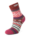 Norwegian patterned socks brown