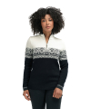 Moritz woman sweater in black/white