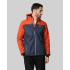 Unisex Softshell Jacket Melange Navy/Orange