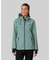 Dame Softshell Jakket Melange Mint