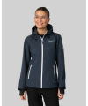 Lady Softshell Jacket Melange Navy