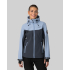 Lady Softshell Jacket Melange Navy/Light Blue