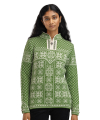 Peace women's sweater green