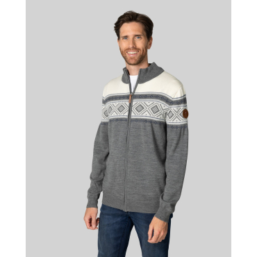 Traditional merino wool sweater in unisex